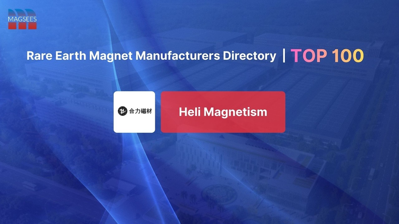 TOP 100 Rare Earth Magnet Manufacturer | Heli Magnetism