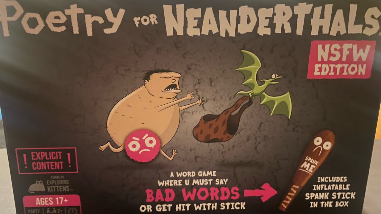 NSFW Poetry for Neanderthals review