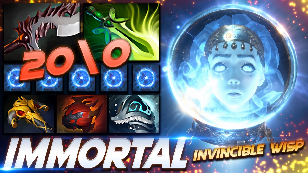 IO WISP 20/0 Invincible Carry - Dota 2 Pro Gameplay [Watch & Learn]