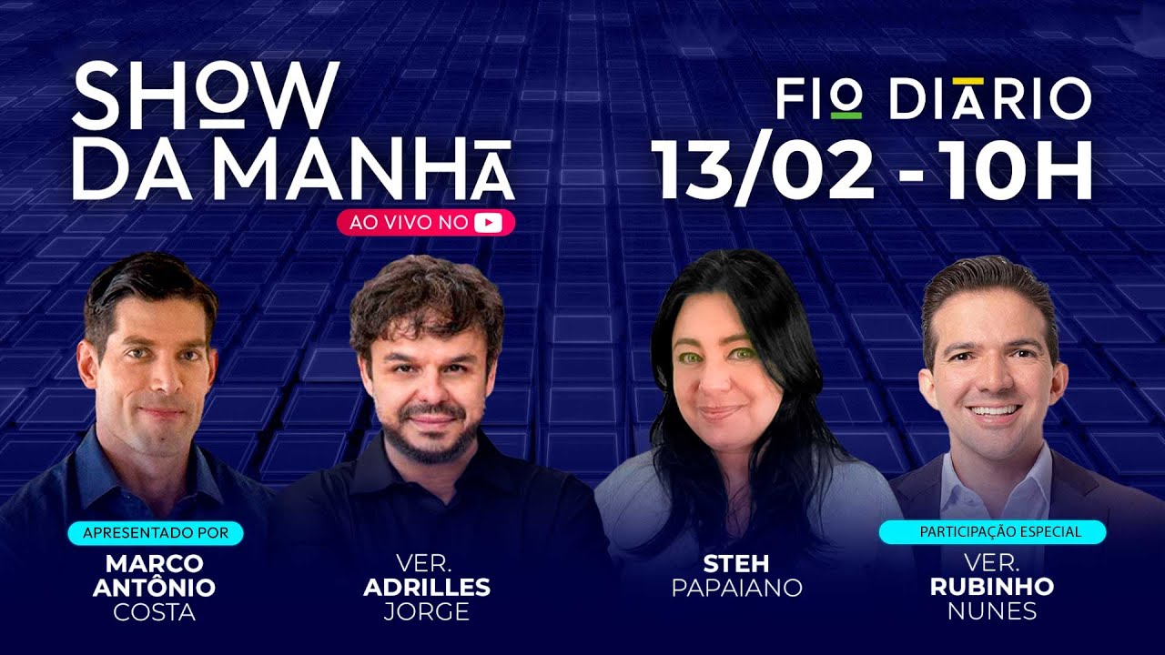 SHOW DA MANHÃ - URGENTE: TOFFOLI VAI CAIR ATIRANDO? - 13/02/2026