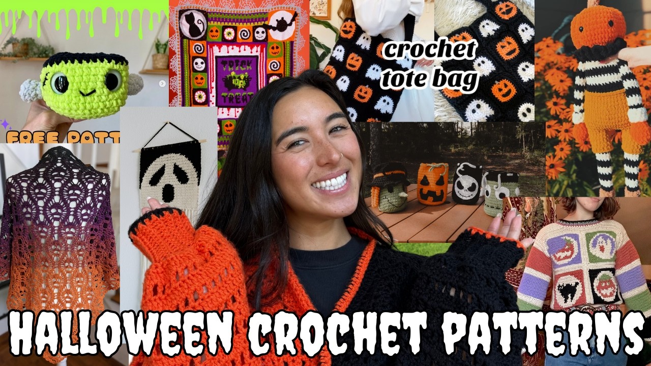 25 Halloween Crochet Projects🎃👻 Free + Paid Patterns