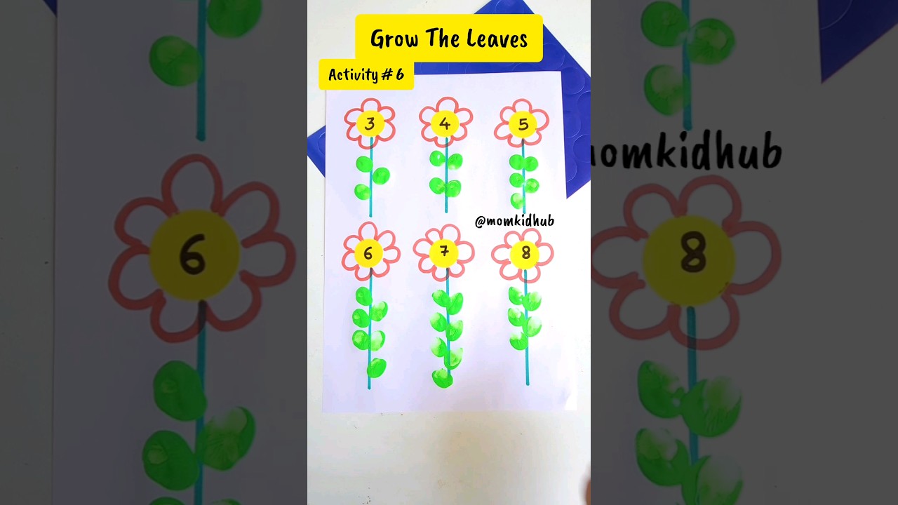 10 Activities To Teach Counting/ Maths For Toddlers/ Make Learning Fun @momkidhub  #counting #kids
