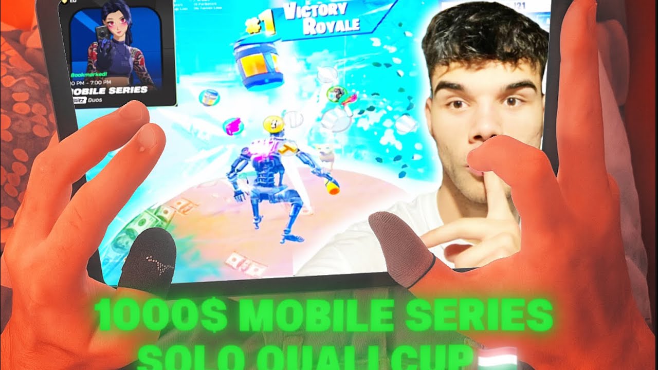 iPad-en nyertem Victory Royale-t a $1000 Mobile Series Solo Quali Cup-on! 🤯📱