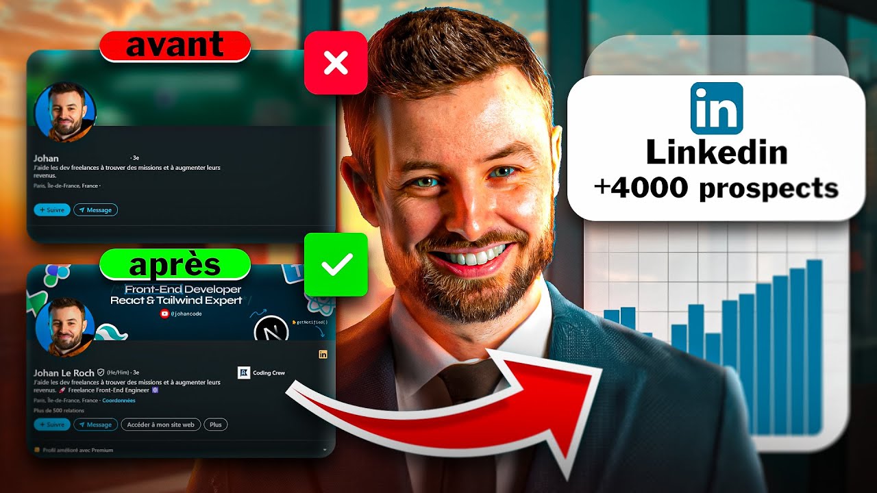 Ma m&eacute;thode pour se d&eacute;marquer sur LinkedIn en 10 &eacute;tapes (copie-la.)