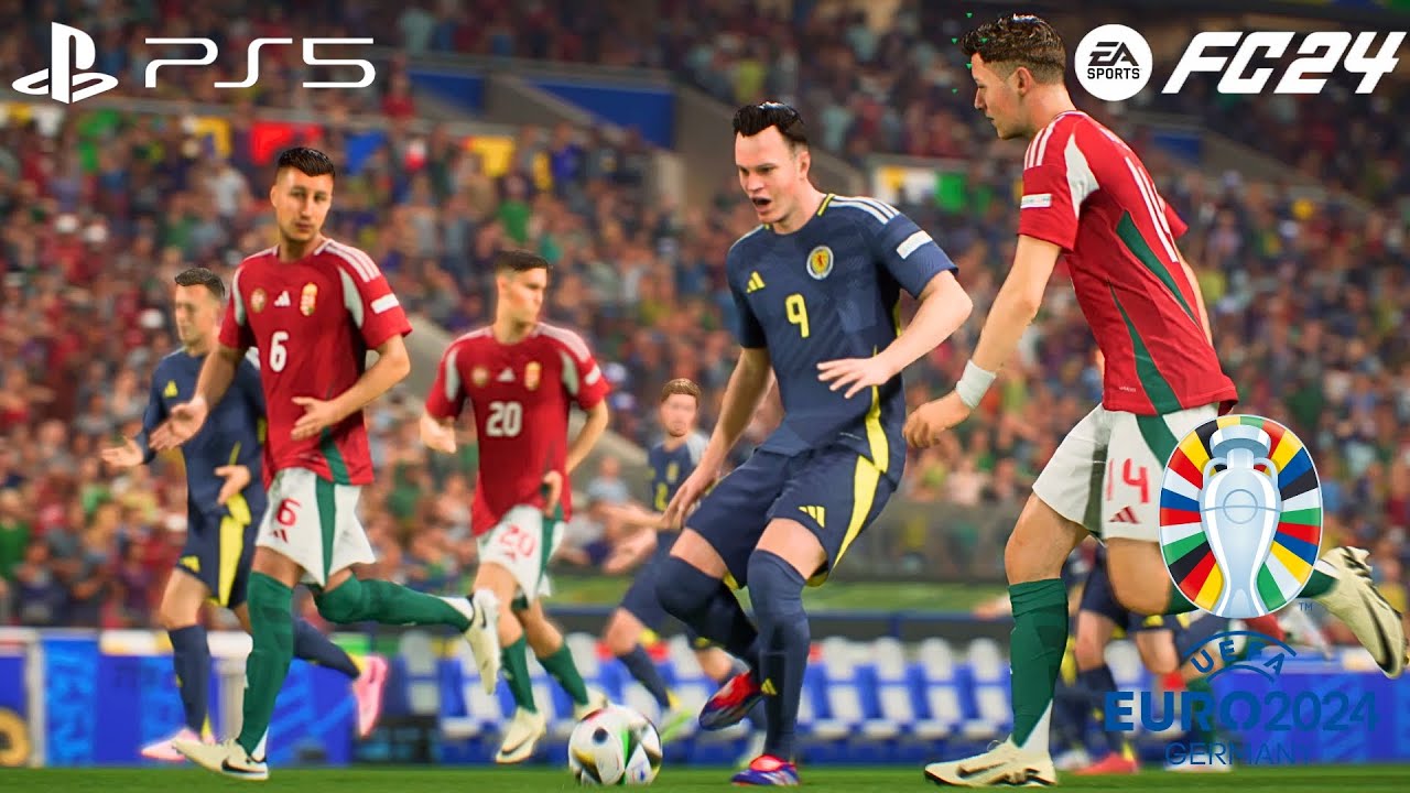 Scotland vs Hungary: EURO 2024 [4K60FPS, PS5]