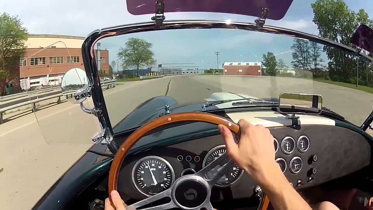 FFR Shelby Cobra Replica POV Driving Experience