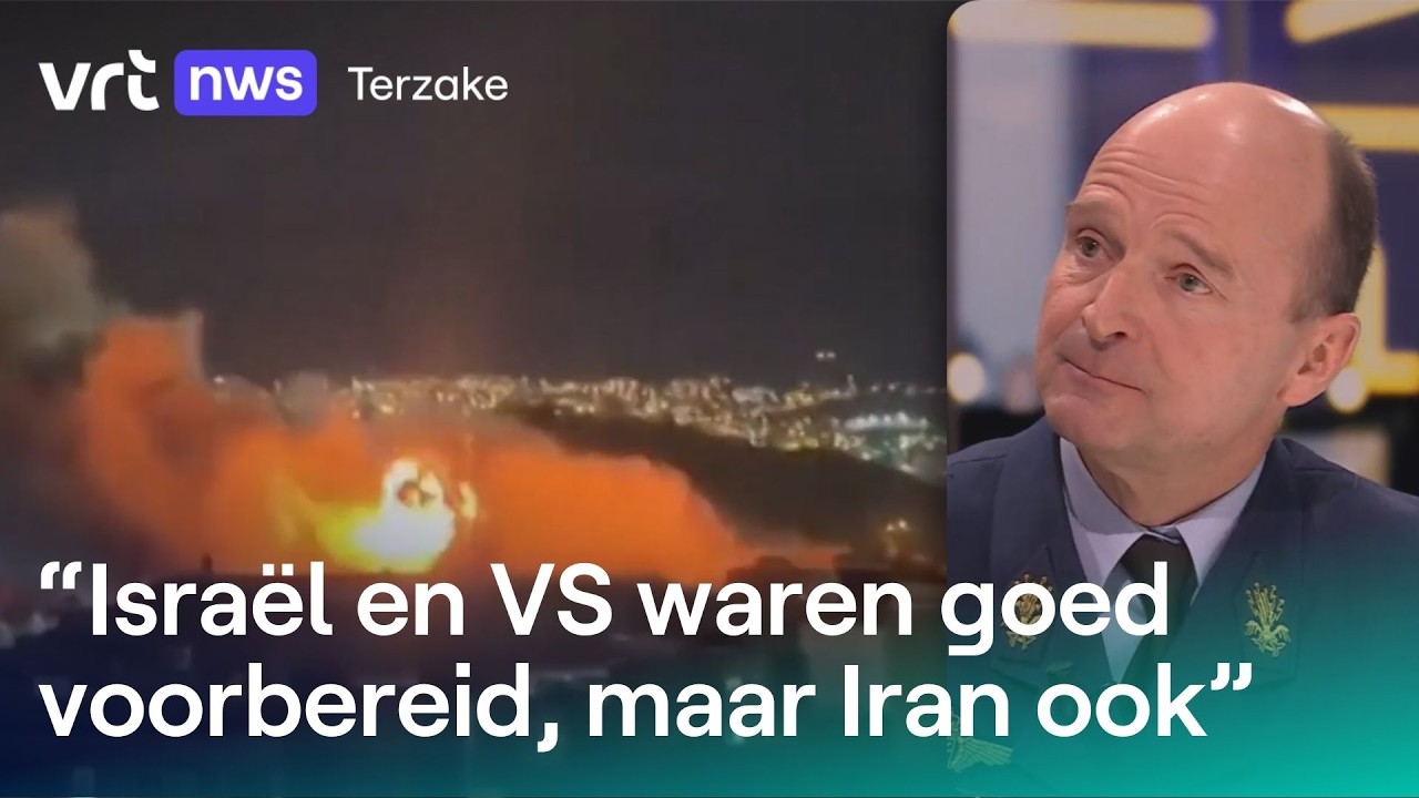 Chef Defensie Frederik Vansina over oorlog in het Midden-Oosten