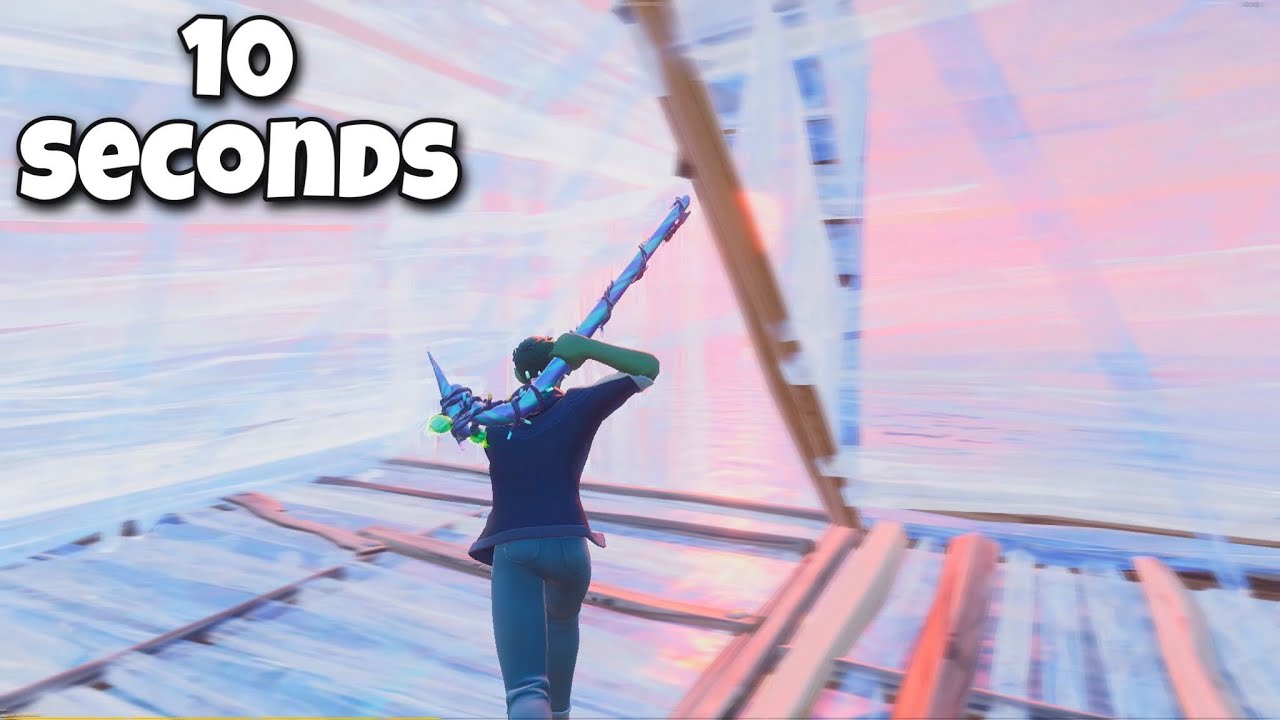 I Tried Making a Fortnite Montage in 10 Seconds... (INSANE)