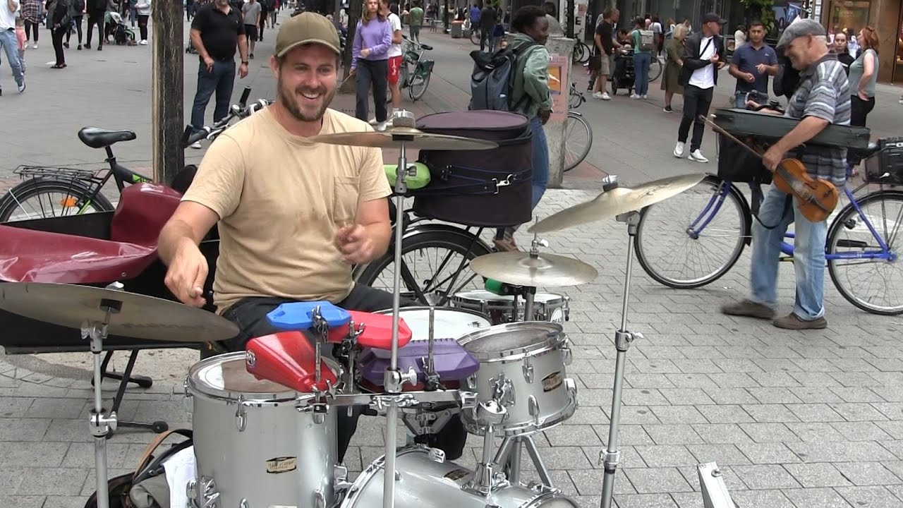 Mystical Mo - Best Street Drummer / Fußgängerzone Hannover ( 22.07. 2022 ) Teil 5