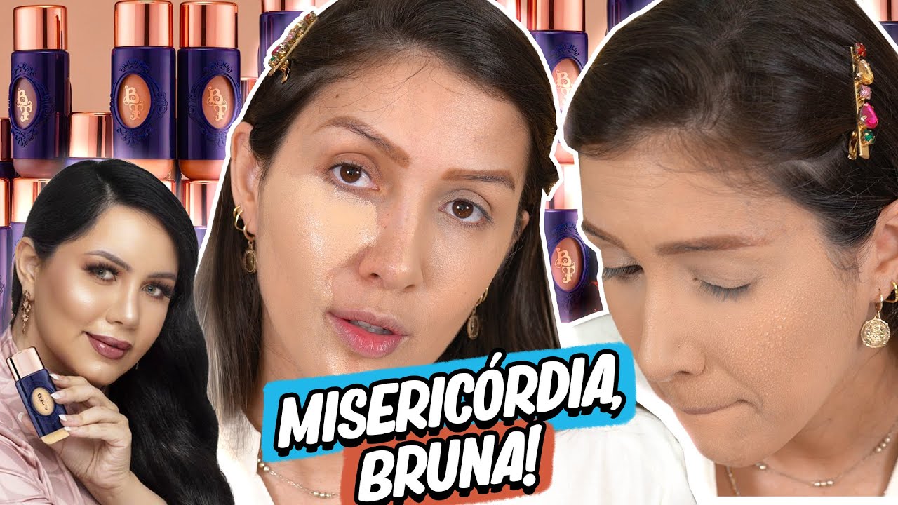 A &Uacute;LTIMA RESENHA da NOVA BASE da Bruna TAVARES BT SKIN