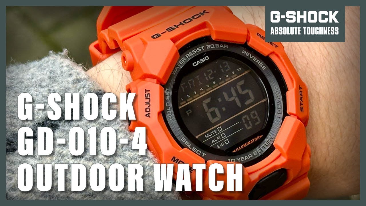 Unboxing The New Casio G-Shock GD-010-4