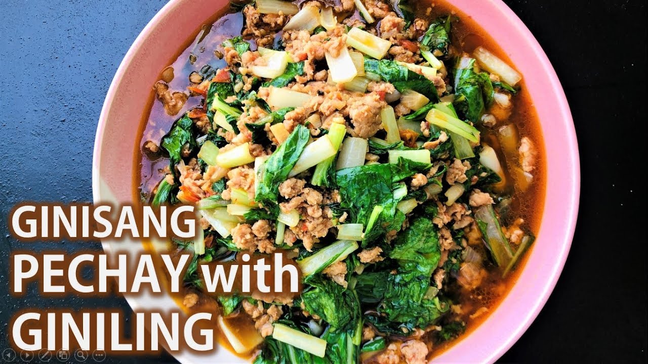 Ginisang Pechay with Giniling na may Oyster sauce Recipe | Madaling Lutuin Pero Saksakan ng Sarap