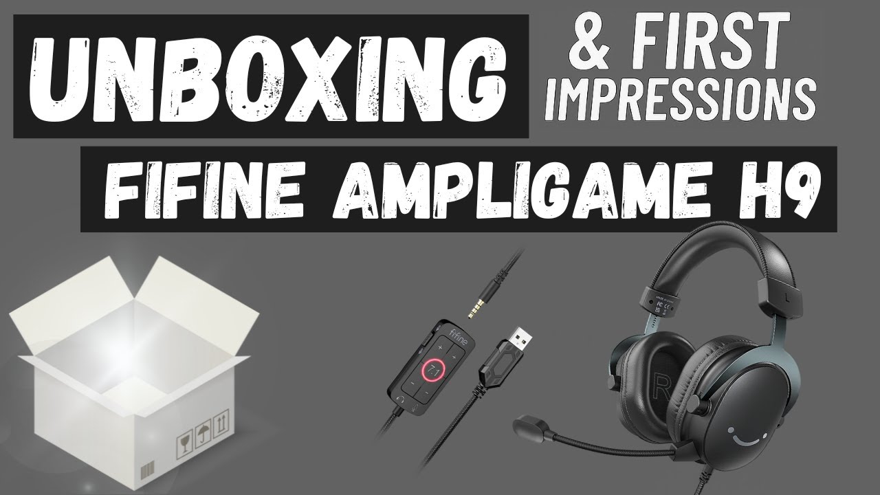 FIFINE Ampligame H9: 7.1 Surround Sound & Incredible Comfort!