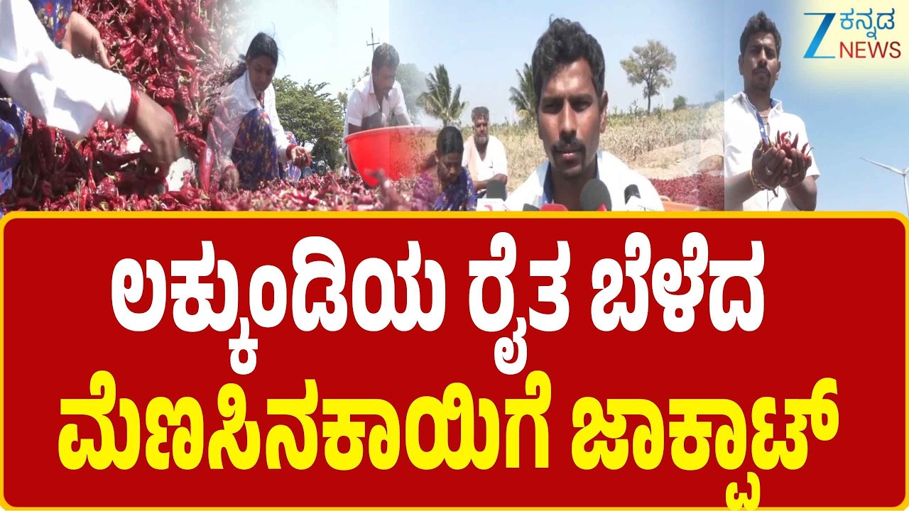 Gadg | Kashmiri RED Chilli | ಲಕ್ಕುಂಡಿಯ ರೈತನ ಮೆಣಸಿನಕಾಯಿಗೆ ಹೊಡಿತು ಜಾಕ್ಪಾಟ್