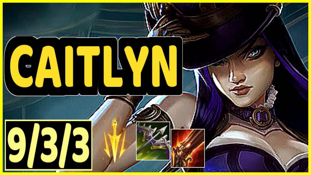 ADC Challenger VOD 10CSPM Gameplay - Caitlyn vs Aphelios | 9/3/3