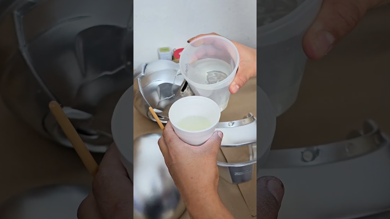 As&iacute; puedes proteger la pintura Cromo y Oro de tus piezas impresas en 3D sin que cambien de color