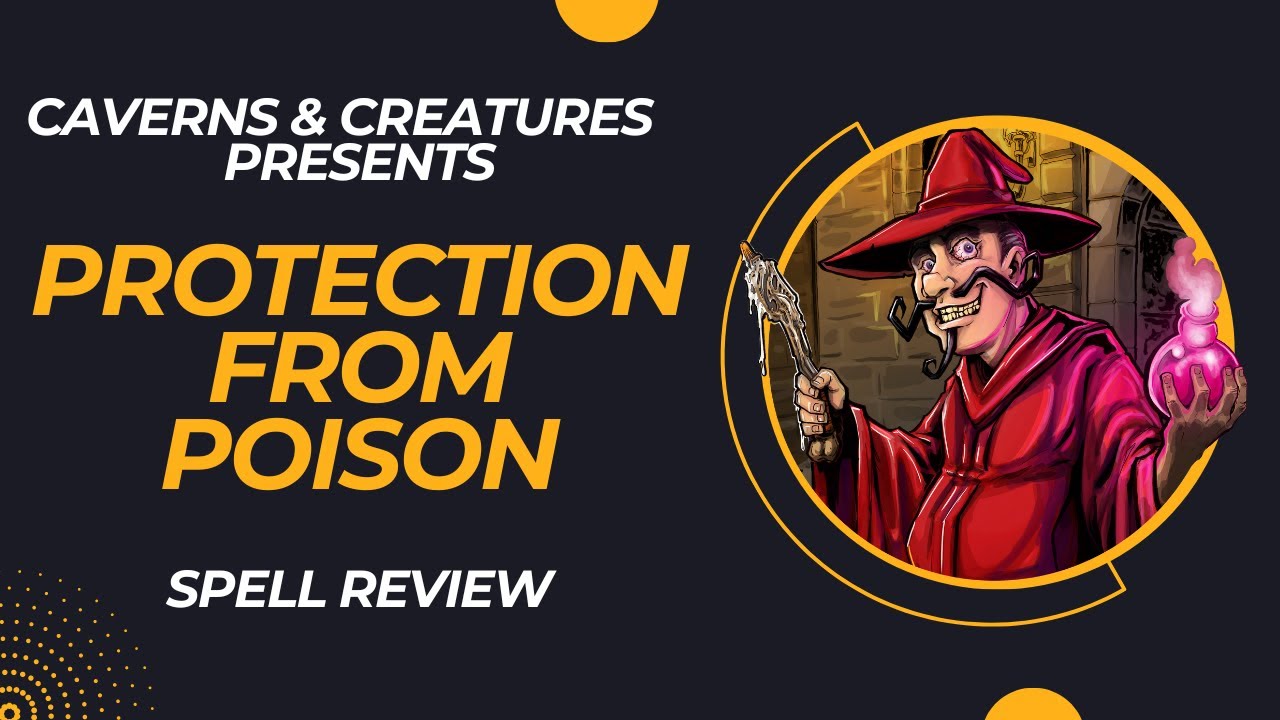 Protection from Poison 5e: Good for What Ails You