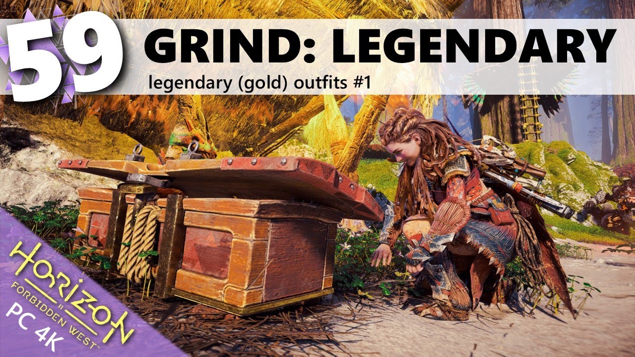 Horizon Forbidden West - 59. GRIND: LEGENDARY OUTFITS 1 - Ultra Hard PC 4K