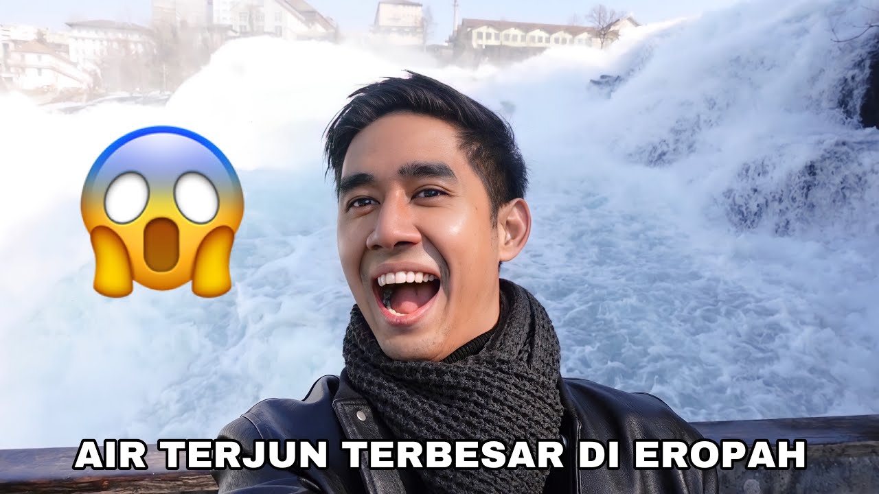 AIR TERJUN TERBESAR DI EROPAH 😱 NASIB TAK JATUH 😭