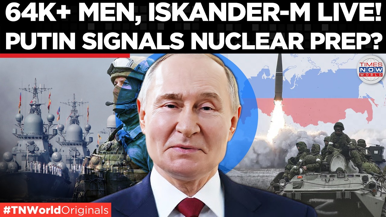RUSSIA VS NATO: Putin Deploys 64,000 Troops in Massive Live Tactical Nuclear War drills