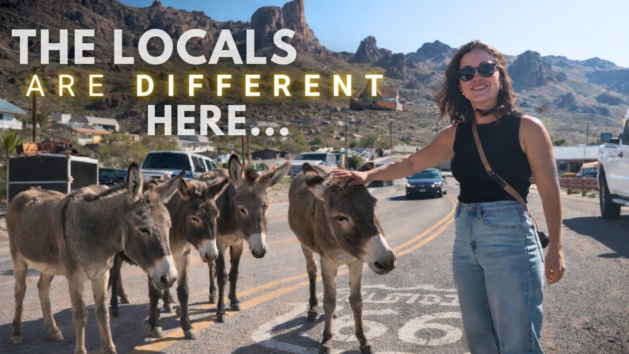 The Living Ghost Town Along Route 66 | The locals are different here...