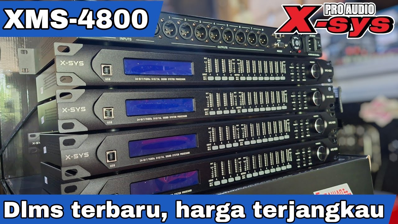 DLMS TERBARU X-SYS XMS-4800 4input 8output