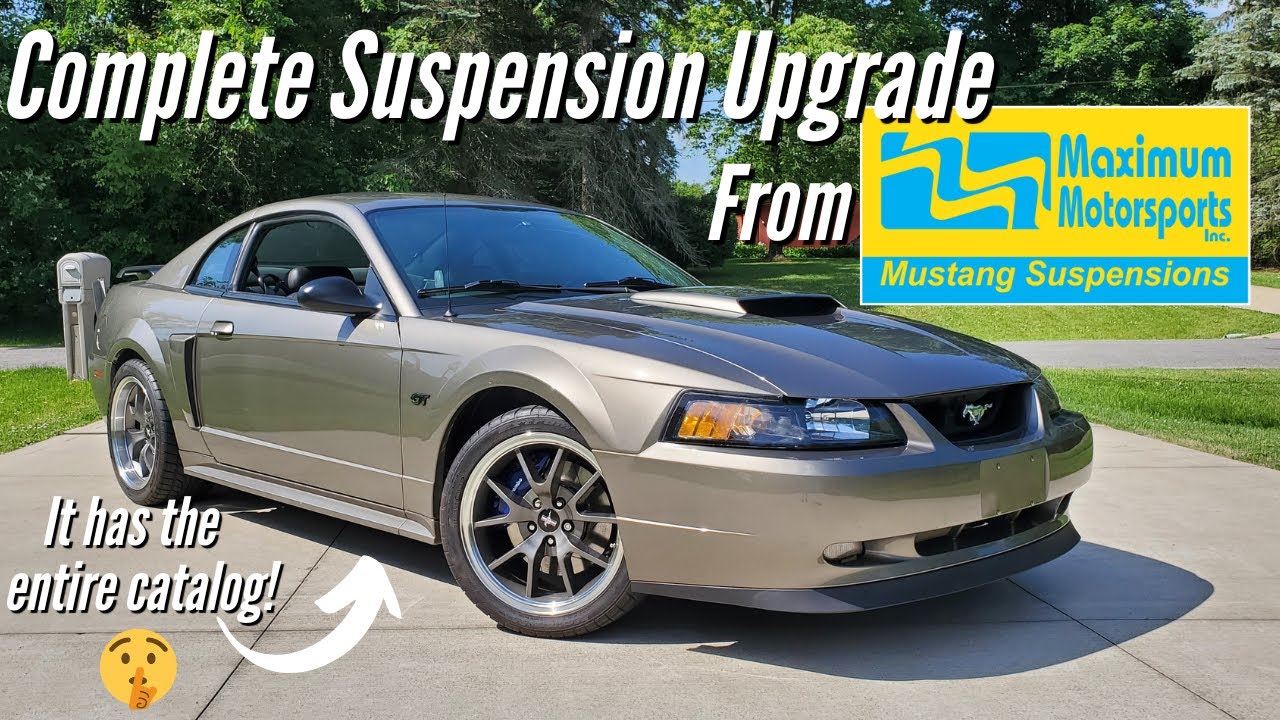 Улучшите управляемость вашего Mustang: установка подвески Maximum Motorsports на Mustang 79-04