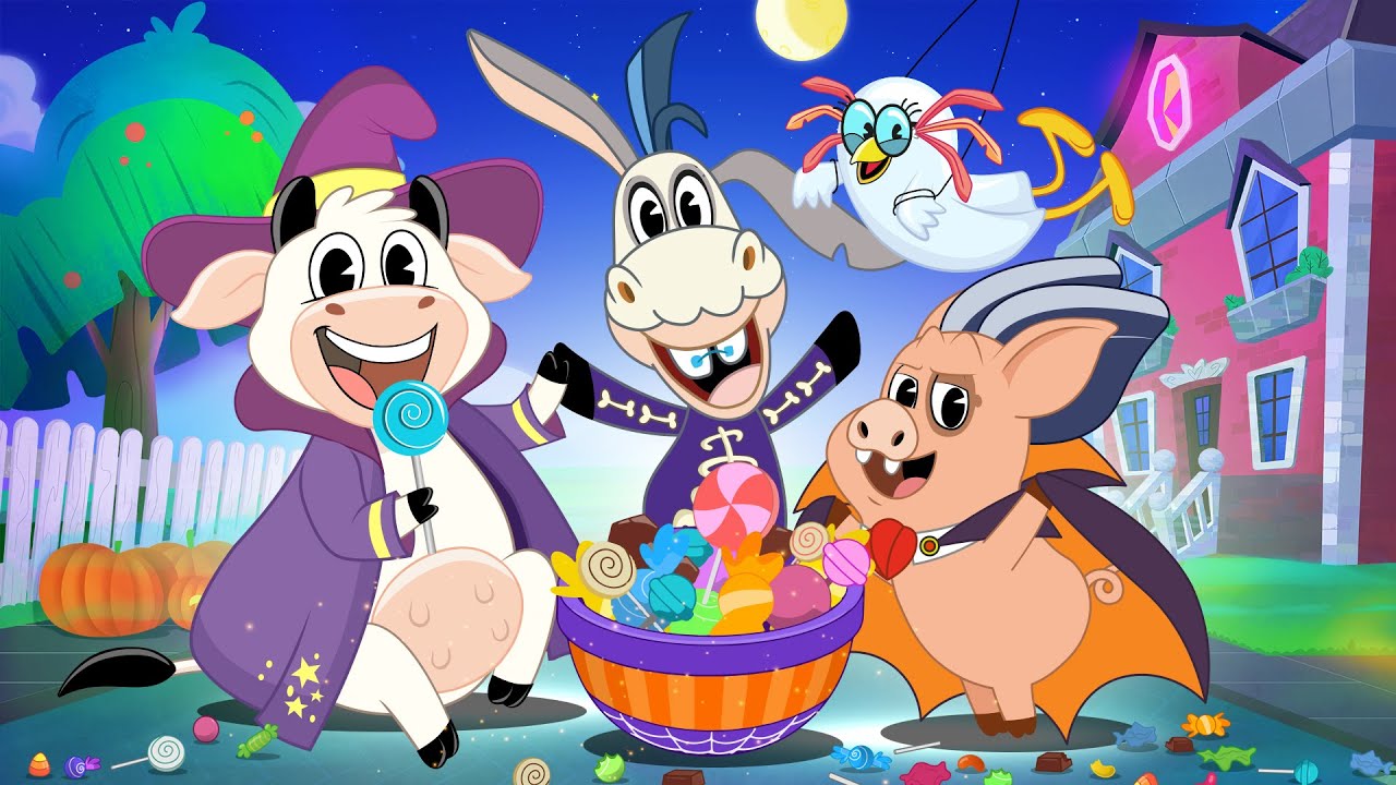 🎃 Triqui Triqui Halloween con La Vaca Lola | Canciones Infantiles de Halloween 👻 | Toy Cantando