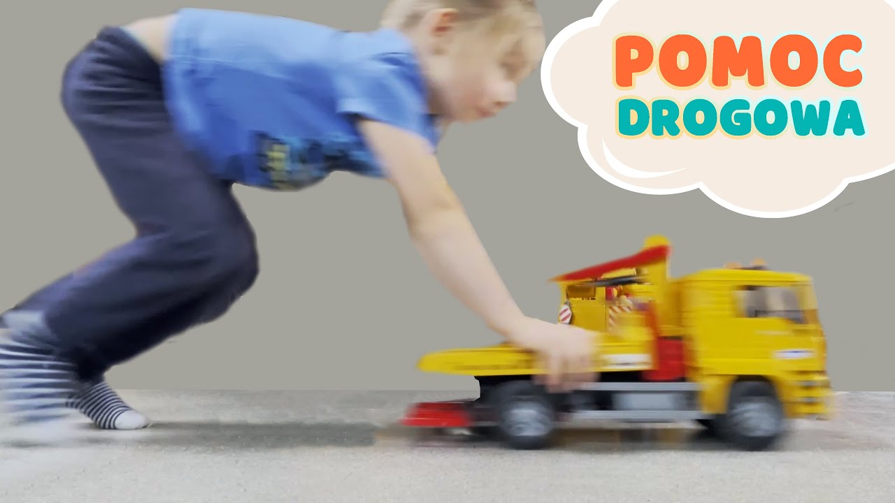 🚚 Zabawkowy holownik nadjeżdża z pomocą!