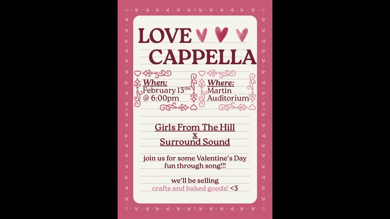 Girls From the Hill x Surround Sound Lovecappella Concert!