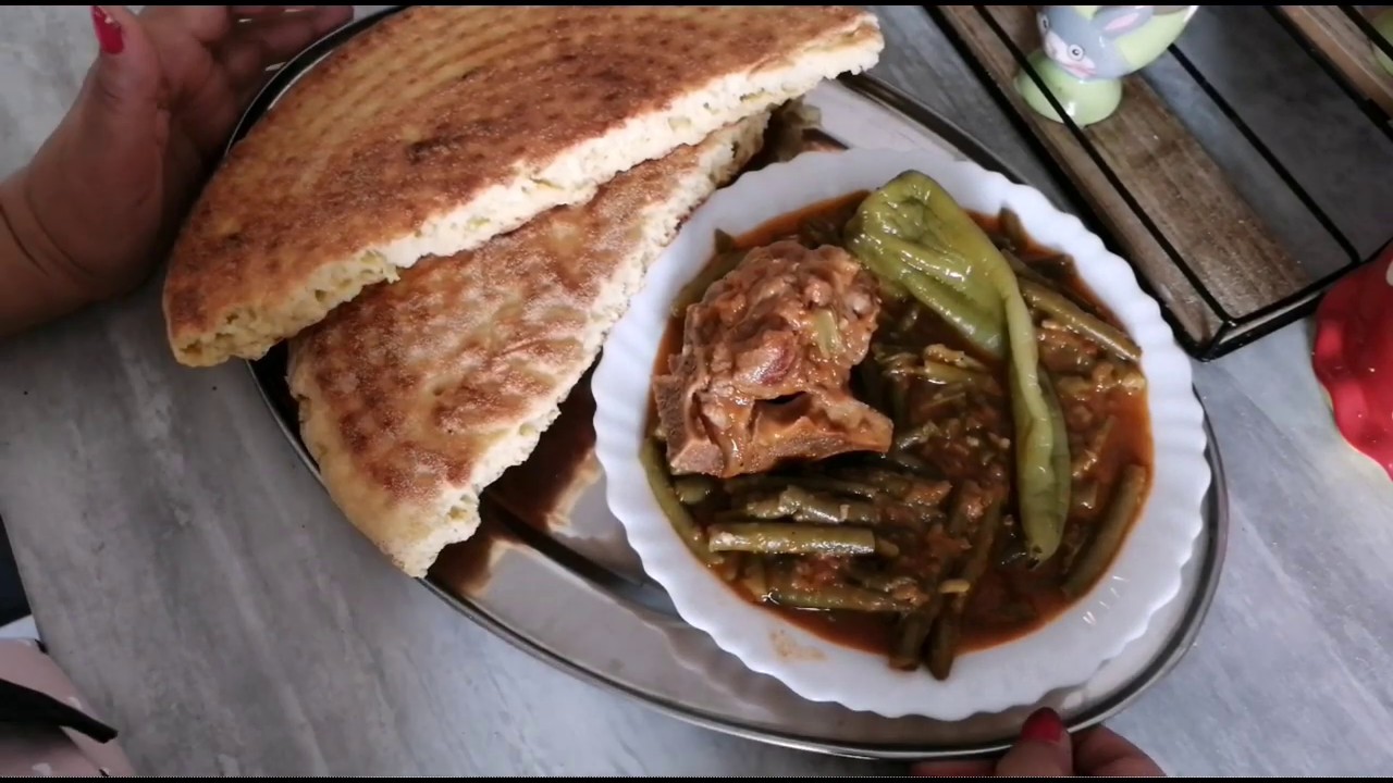 Tajine de Haricots verts façon Annabia (لوبية خضرة طريقة عنابية)