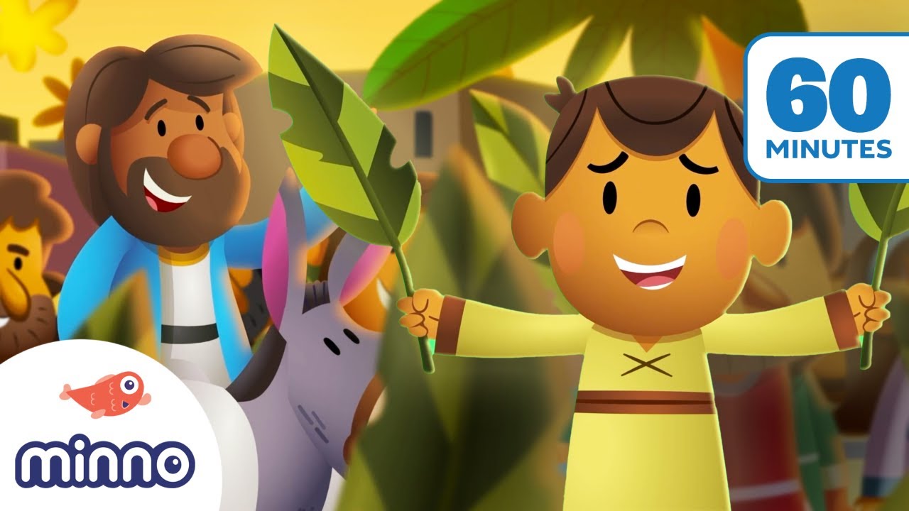 The Story of Palm Sunday 🌴 PLUS 7 Bible Stories for Kids of What Happened Next!