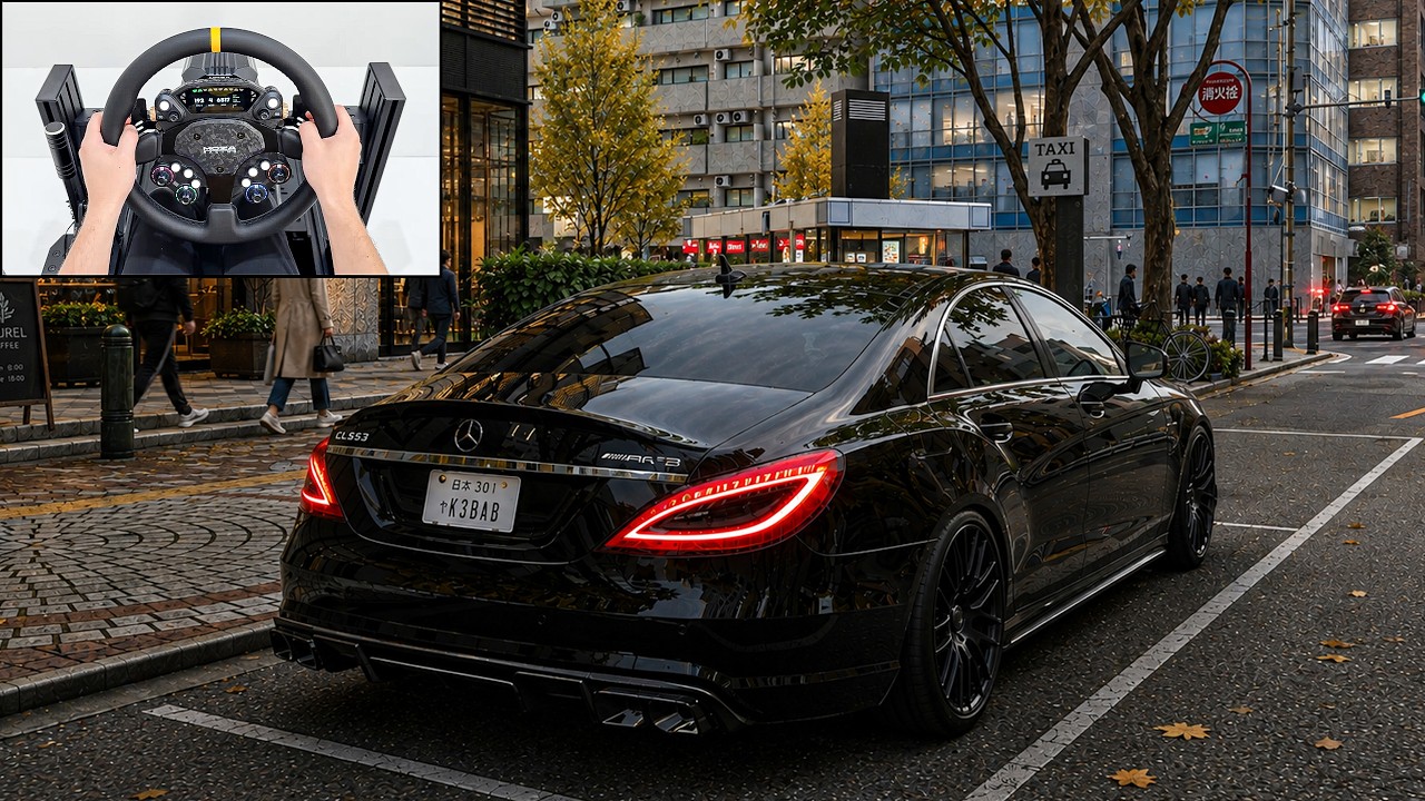 Mercedes AMG CLS63 | Forza Horizon 6 | Steering Wheel Gameplay