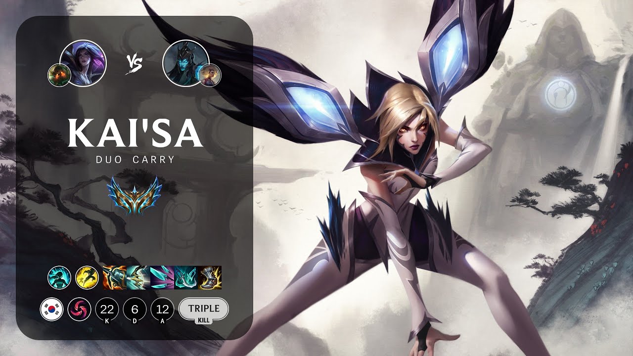 Kai'Sa ADC vs Kalista - KR Challenger Patch 14.7