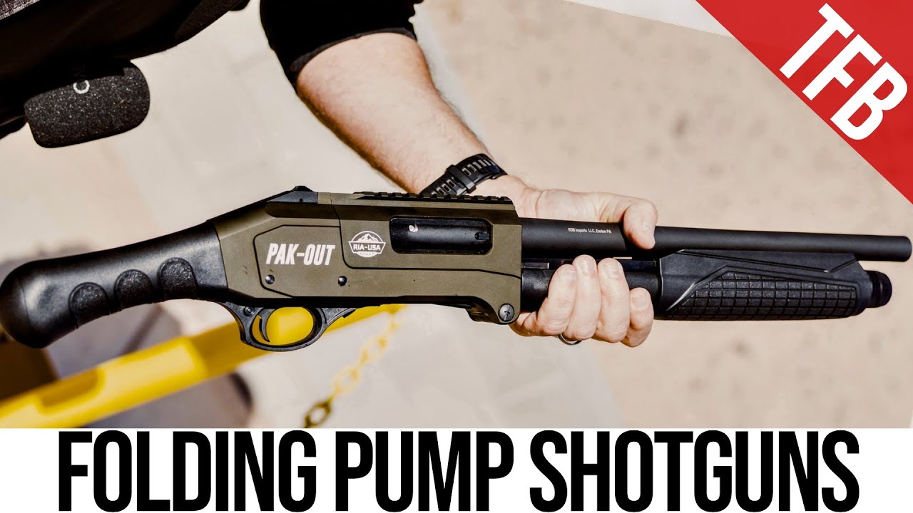 These 12 Gauge Pump Shotguns FOLD! RIA Pak-Out Series | SHOT Show 2026