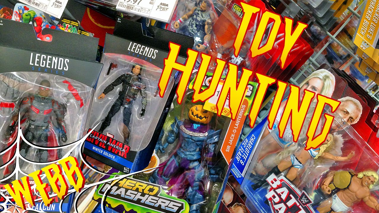 ОХОТА ЗА ИГРУШКАМИ: Marvel Legends, Monsters Mashers, WWE Zombies и МНОГОЕ ДРУГОЕ!