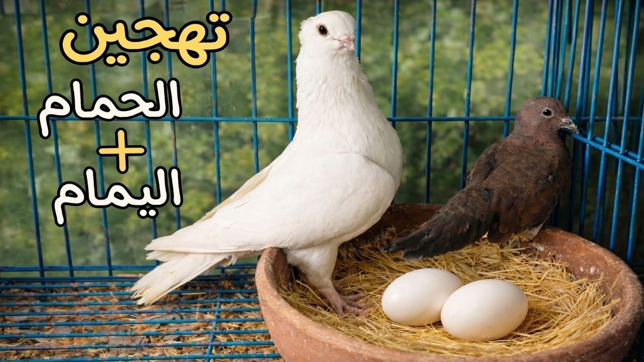 تهجين الحمام مع اليمام لأول مرة 🤯🔥 والنتيجة كانت مفاجأة كبيرة محدش يتوقعها...؟