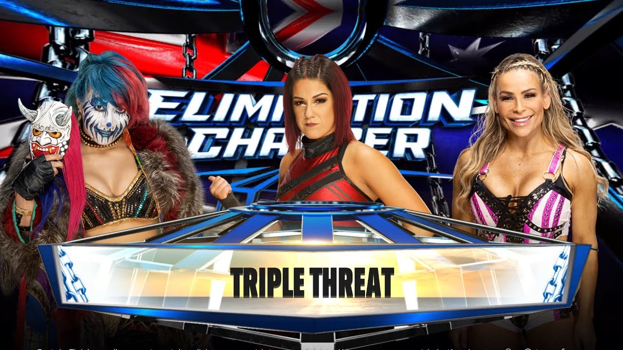 WWE FULL MATCH: Bayley vs Asuka vs Nattie : ELIMINATION CHAMBER ,Feb 24,2026(WWE 2K26)