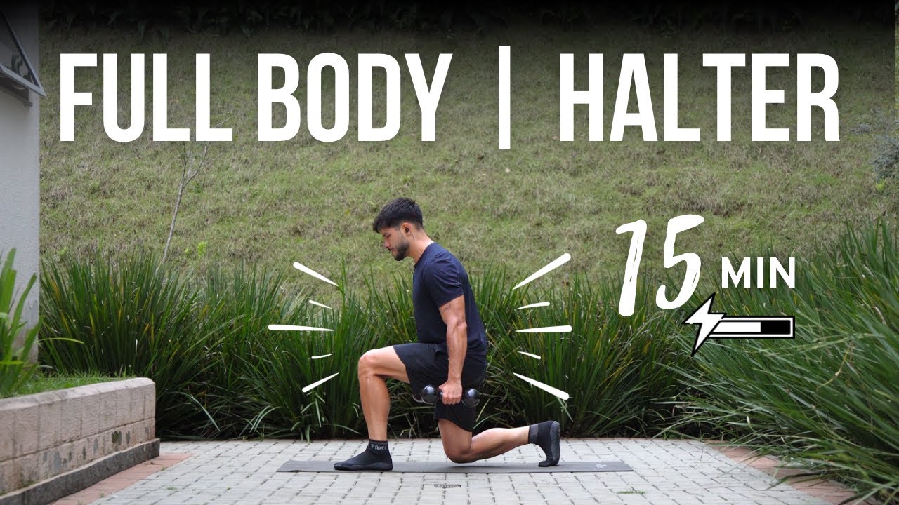 Treino com halteres para o corpo inteiro | musculação em casa