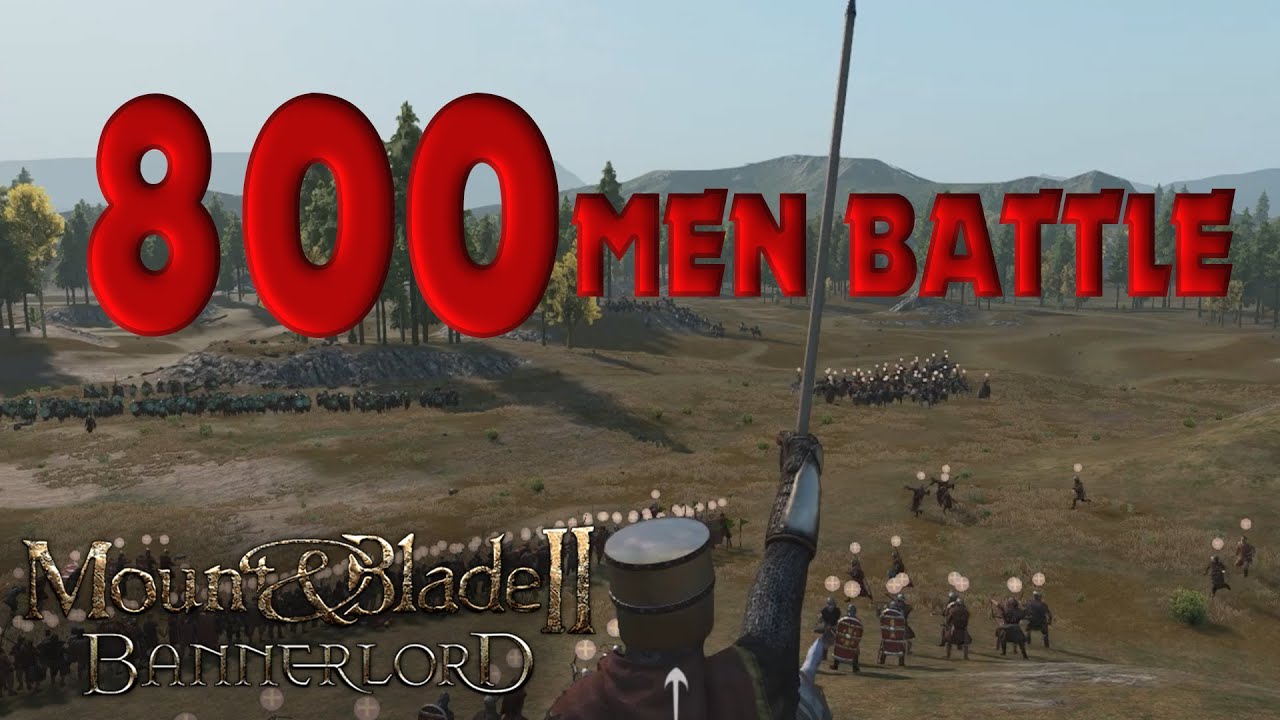 800 MEN Vlandia vs Battania | Mount & Blade 2: Bannerlord