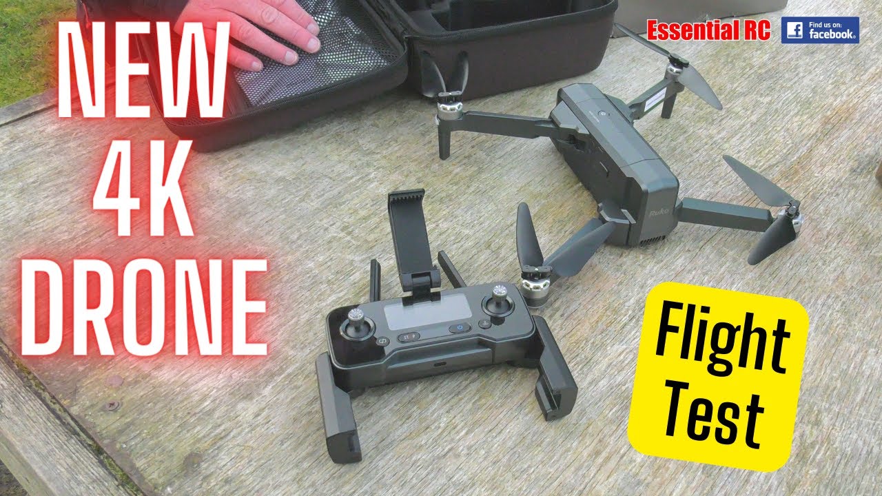 STABLE IN STRONG WIND ? Ruko F11 GIM2 4K Drone GPS with 3 Axis Gimbal | Essential RC Flight Test