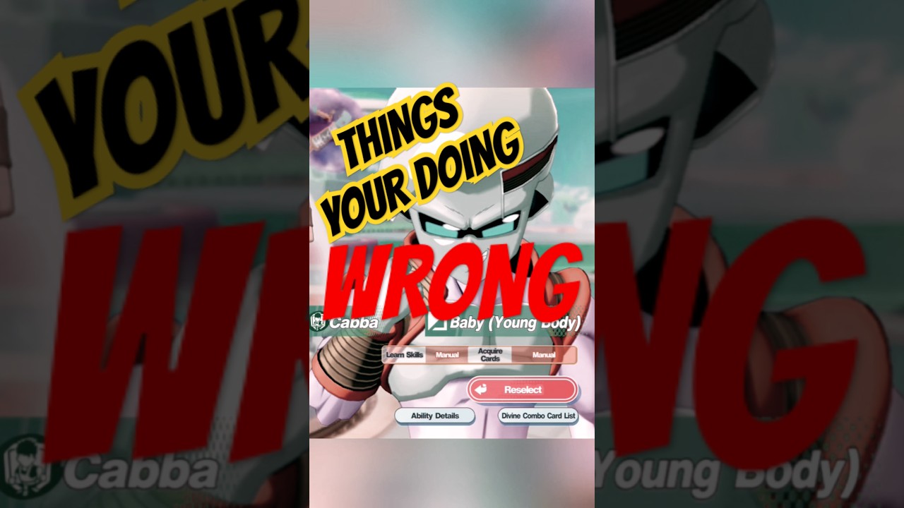 Things You're Doing WRONG IN Dragon Ball: Gekishin Squadra