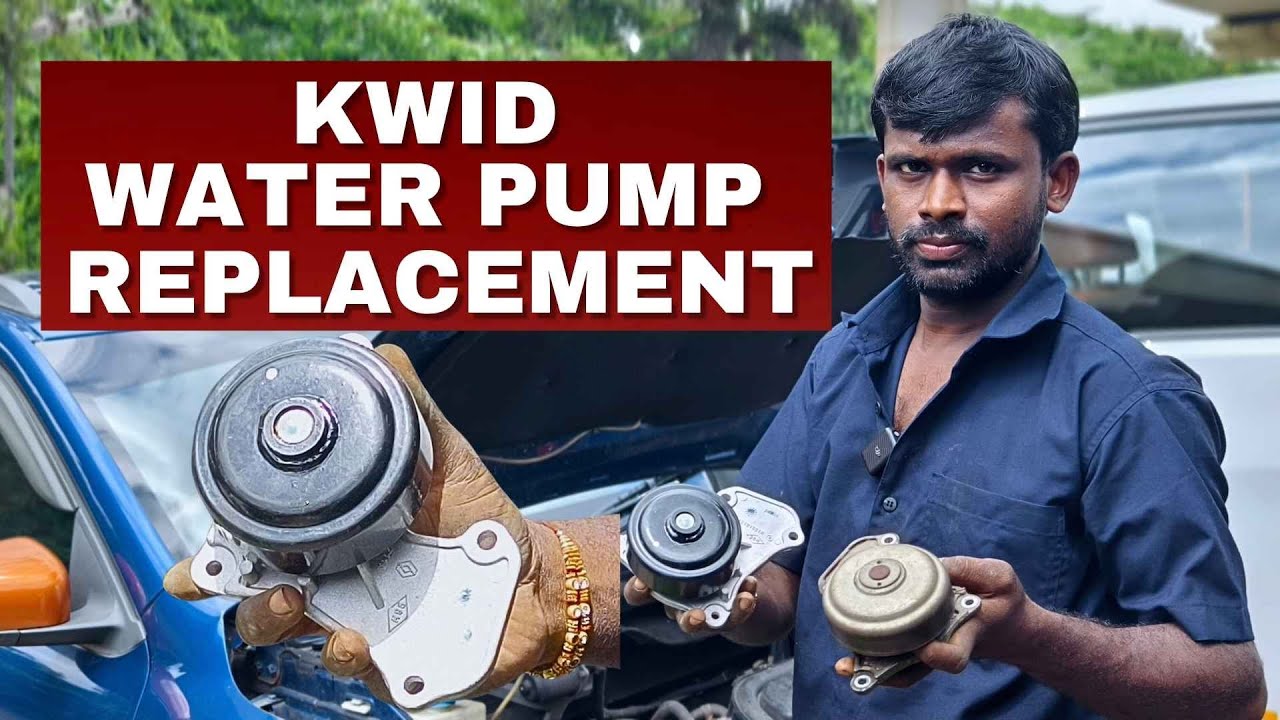 KWID Climber Water Pump Replacement | How to change Renault Kwid WATER PUMP | Marathi Video