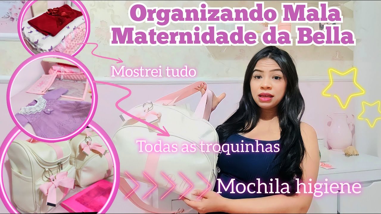 MONTANDO A MALA MATERNIDADE DA BEBÊ| Pelo SUS ♥️ Mostrei tudo