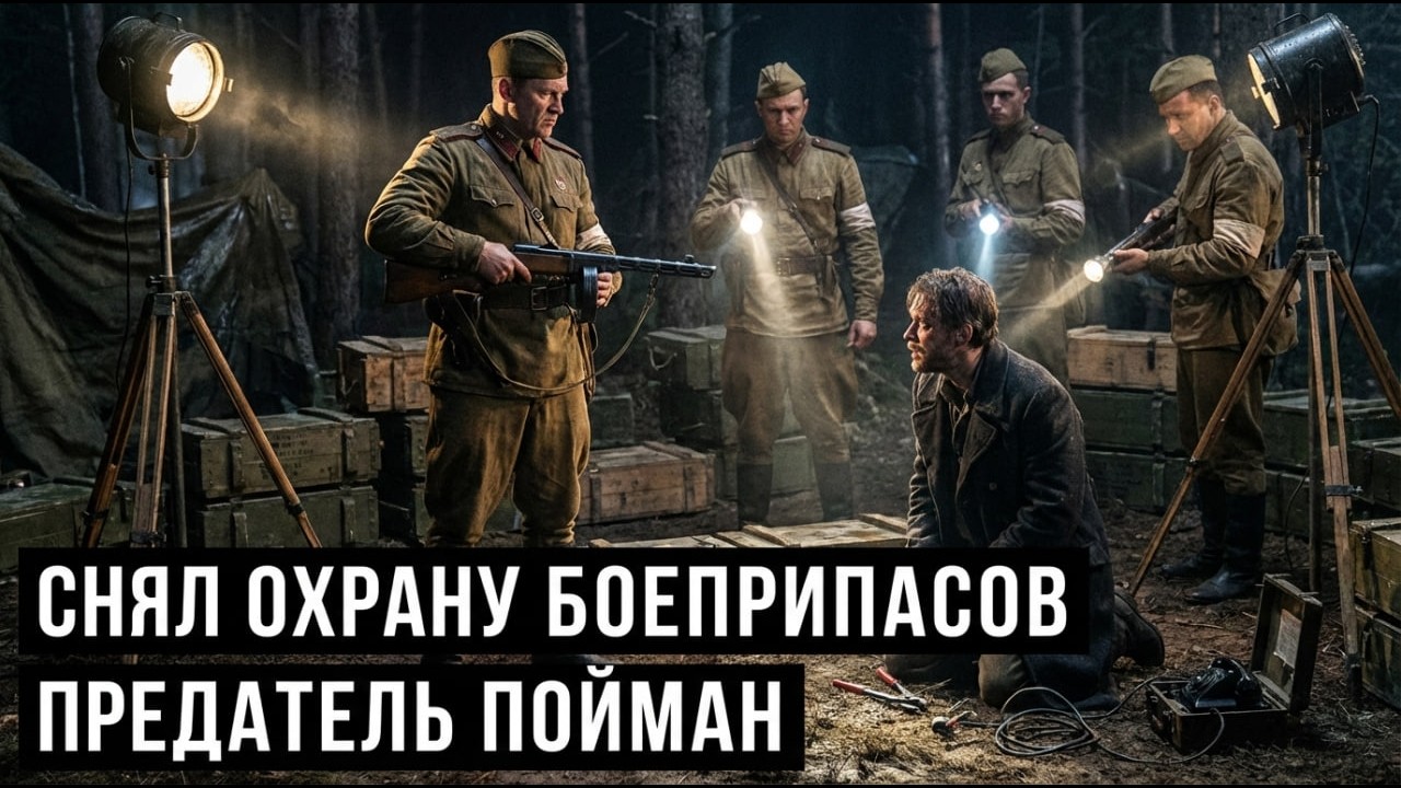 ПРЕДАТЕЛЬ НА СКЛАДЕ БОЕПРИПАСОВ — расследование СМЕРШ 1944