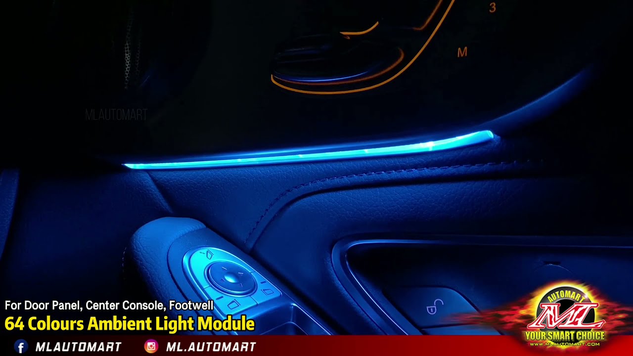 C Class W205 - 64 Colours Ambient Light Upgrade