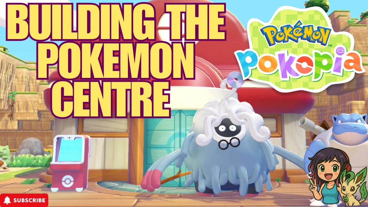 Pokémon Pokopia Ep 2 | Building the Pokémon Center & Expanding Our Town