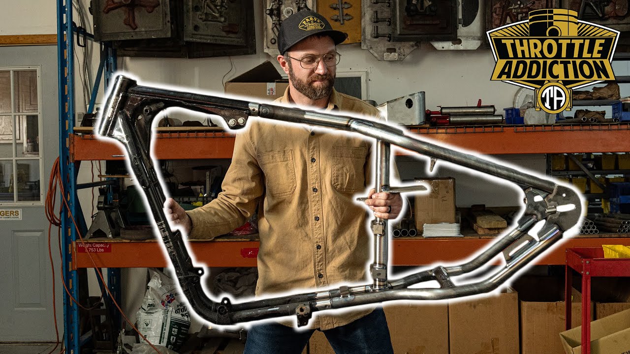 Как сделать хардтейл на раме Sportster