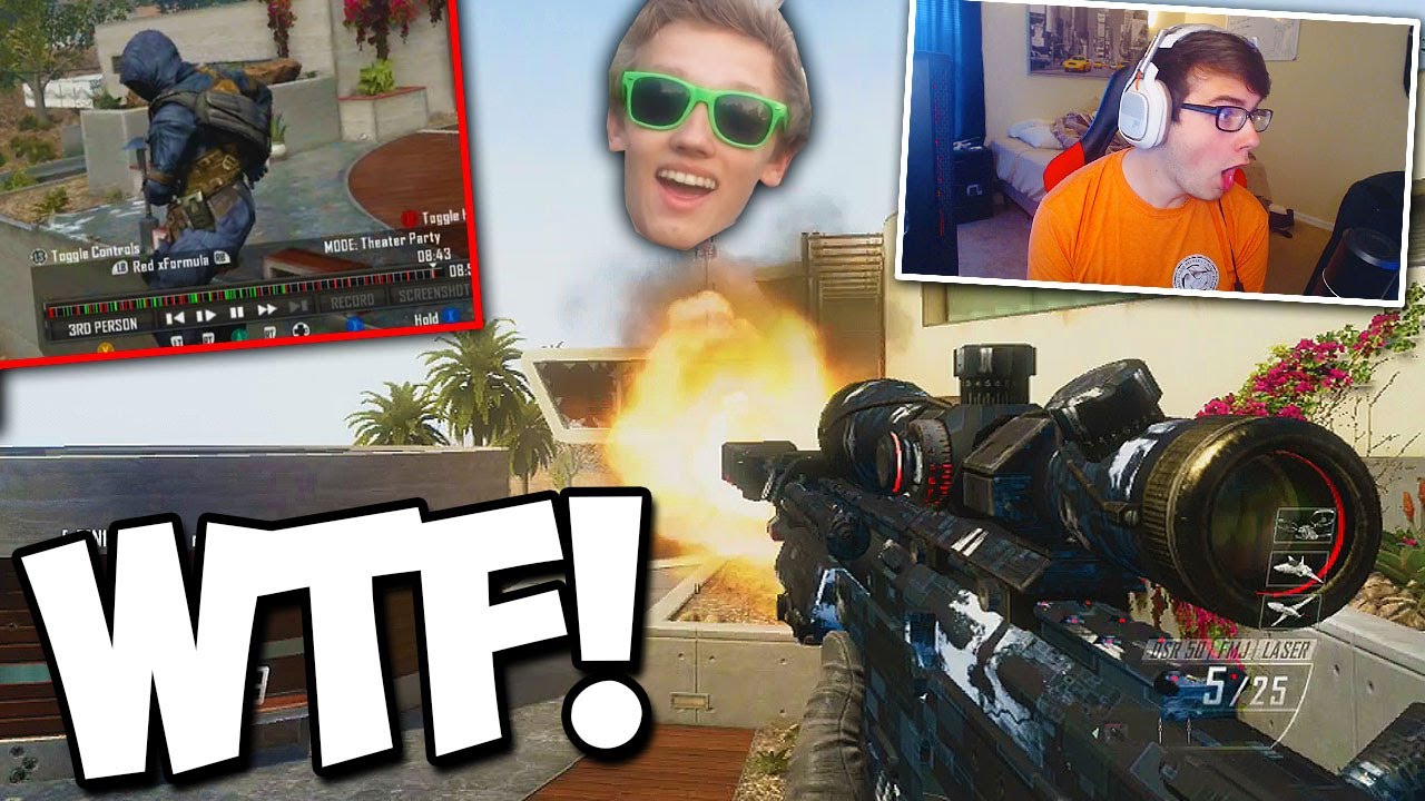 I HIT AN INSANE TRICKSHOT ON RED FORMULA! (CRAZY WALLBANG) - BO2 Trickshotting