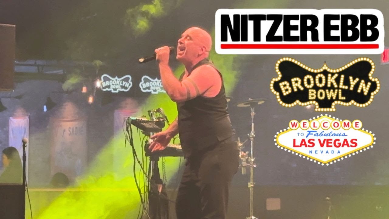 Nitzer Ebb LIVE in LAS VEGAS at Brooklyn Bowl 2024-Sampler